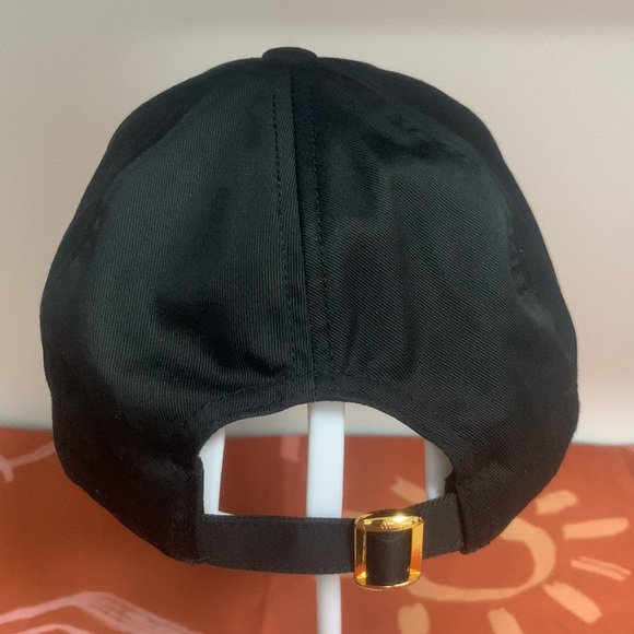 Celine Black Cap with White Logo - Picture 3 of 5